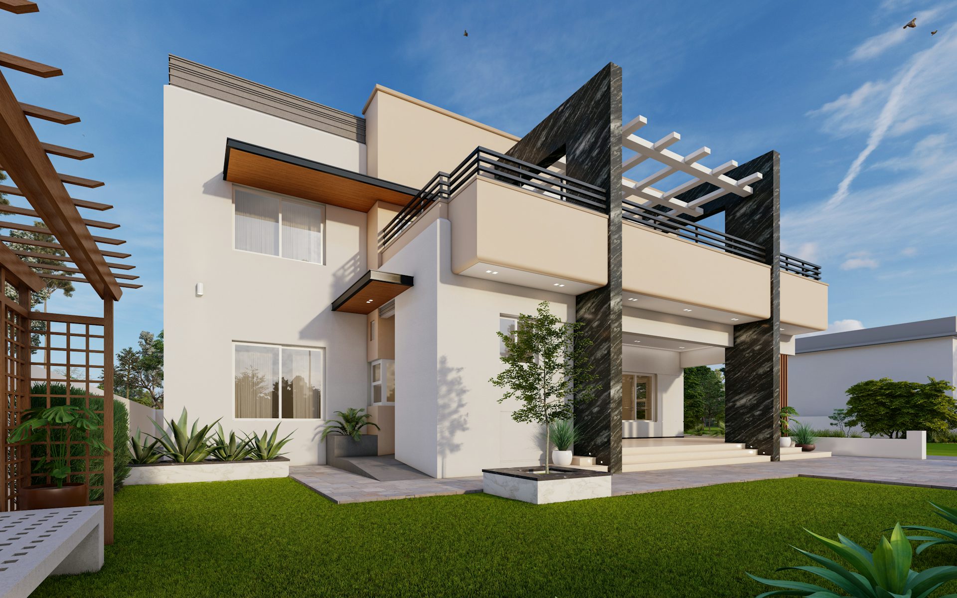 Betty Villa, C-560 Defence Colony, building exterior
